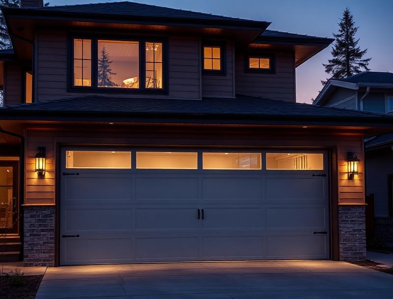 Garage Door Earl team working on a residential installation